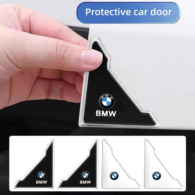 4PCS Car Door Anti-collision Corner Protectors Stickers For BMW X2 X3 E90 F20 E62 E93 GT G30 G20 G05 G11 E48 i3 i4 M3 M5 F07 F34 xs2