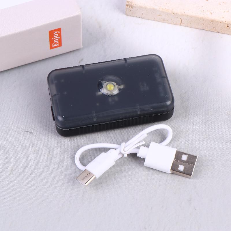 

Motorcycle Locomotive Box Sensor Light Led Tail Box Anti-Collision Lamp Convenient Outdoor Fishing Camping Night Light 1pc
