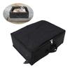 Cat Travel Litter Box with Zipper Lid Foldable Waterproof Convenient Handle Portable Travel Litter Box for Home Outdoor Car