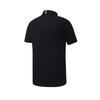 Fila Golf Polo Shirts Men's Pitch Black Polo Collar Moderate Straight