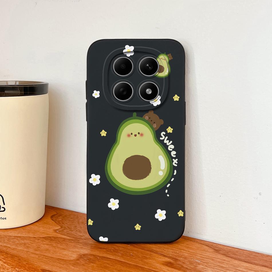 Cartoon Dinosaur Case For Poco M8 Pro 5G Back Cover For Poco M 8 Camera Lens Protection Soft Liquid Silicone Phone Protectors