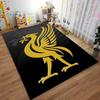 Golden Phoenix Designed Floor Mat, Suitable As a Non-slip Mat for the Living Room or Bedroom Sofa
