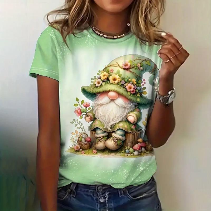 Women's streetwear casual and fashionable T-shirt