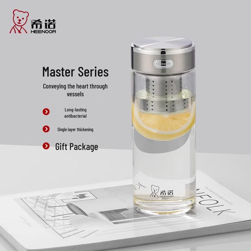 

Heenoor Antibacterial Glass Cup