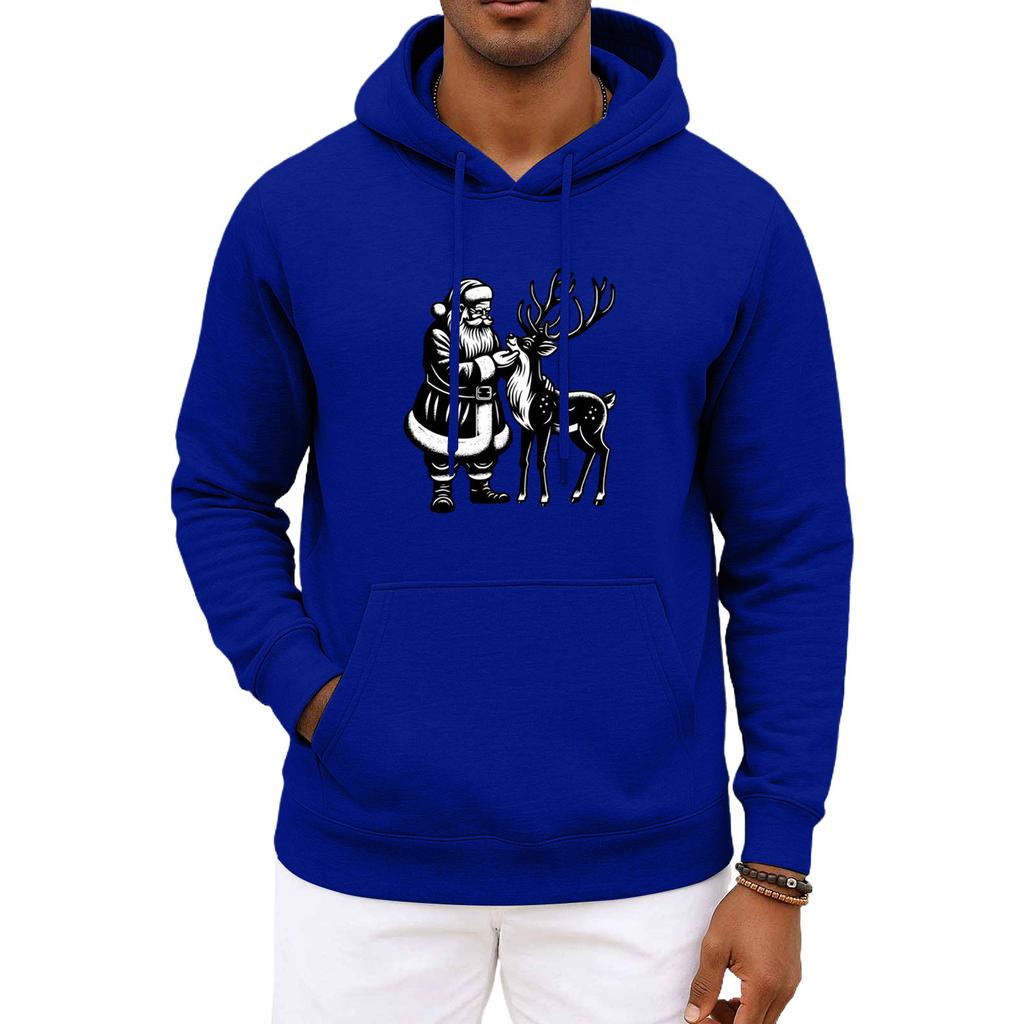 Men's  And  Women's  Christmas  Hooded Hood  Long Sleeves  Hoodie