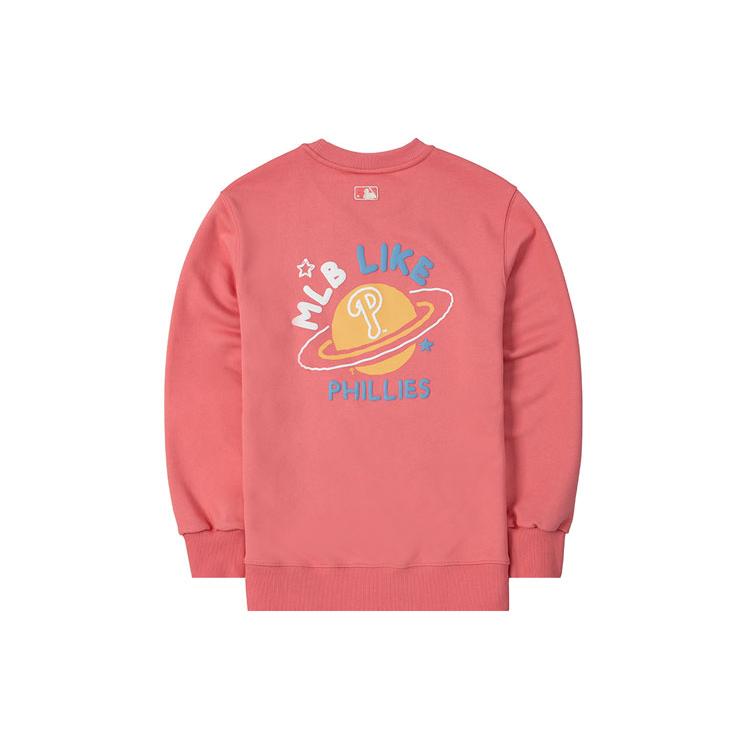New MLB Sweatshirts Unisex Pink 3AMTL0114-10COS