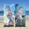 Game Seed Zenless Zone Zero Towel Sports Quick Dry Travel Camping Gear Sandproof Soft Light Large Beach Towel