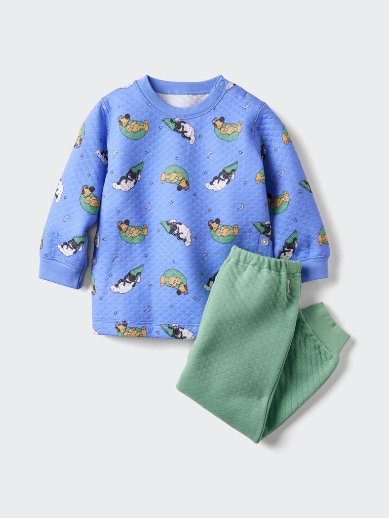 Uniqlo Japan Clay Animation Quilt Pajamas  Shaun The Sheep