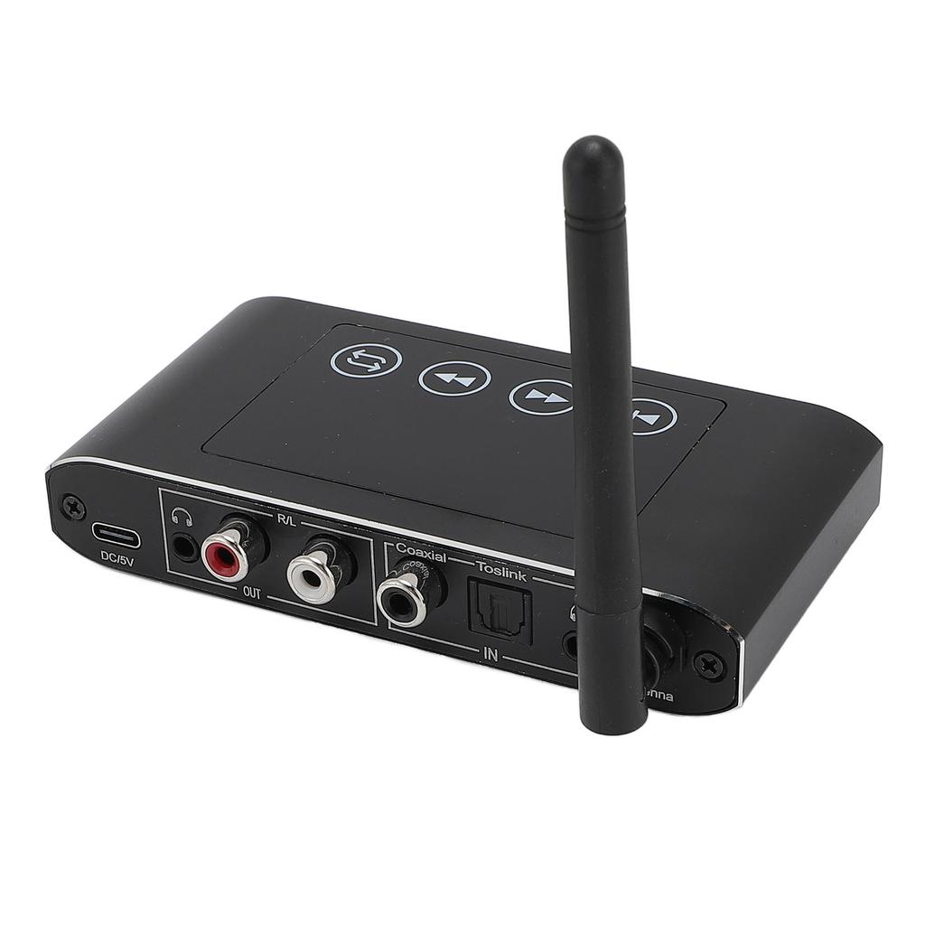 Bluetooth Receiver Transmitter 15m Transfer Range Aluminum Alloy Digital Display Bluetooth Sound