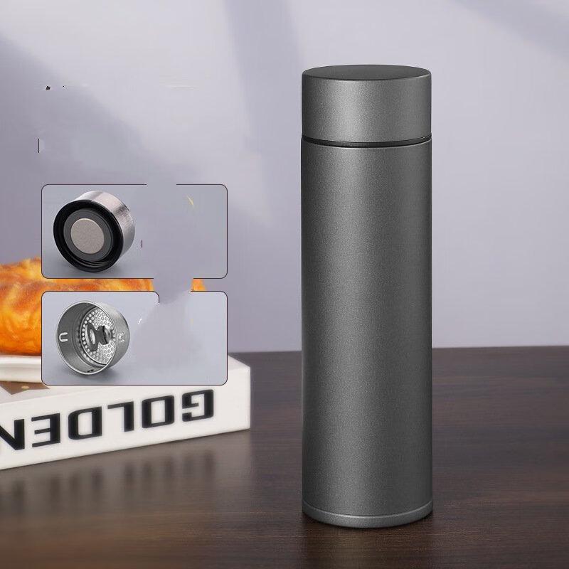 OEING 480ml Double-Layer Titanium Insulated Mug for Tea and Stewing