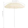 VidaXL Parasol de Jardin avec Mât en Acier, Pare-soleil de Patio, Abri de Soleil, Parasol de Terrasse Arrière-cour 315540