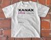 XANAX 025mg Alprazolam Meds Tshirt White Cotton Tshirt Unisex T-Shirt