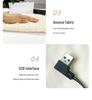 USB Rechargeable Graphene Hand Warmer Bag for Outdoor Infrared Warmth