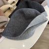 Double-sided Knitted Wool Bucket Hat Women's Autumn and Winter New Versatile Face Little Fisherman Hat