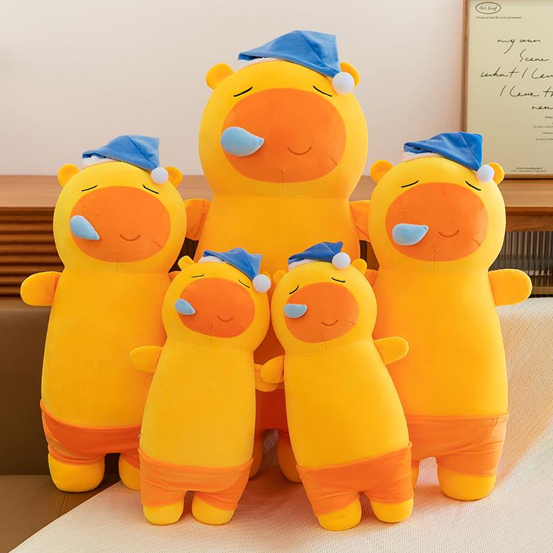 

Snoring Capybara Plush Pillow Toy - Popular Stuffed Animal Gift 50 cm