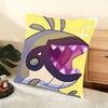Cartoon BBen  Cushion Cover Soft Short Plush Pillow Cover Smooth Cozy Texture Aesthetic Cushion Case Home Decor