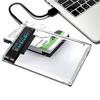 USB3.0 to SATA Hard Drive Enclosure Transparently Case For Hard Drive 2.5inch SSD Enclosure Case