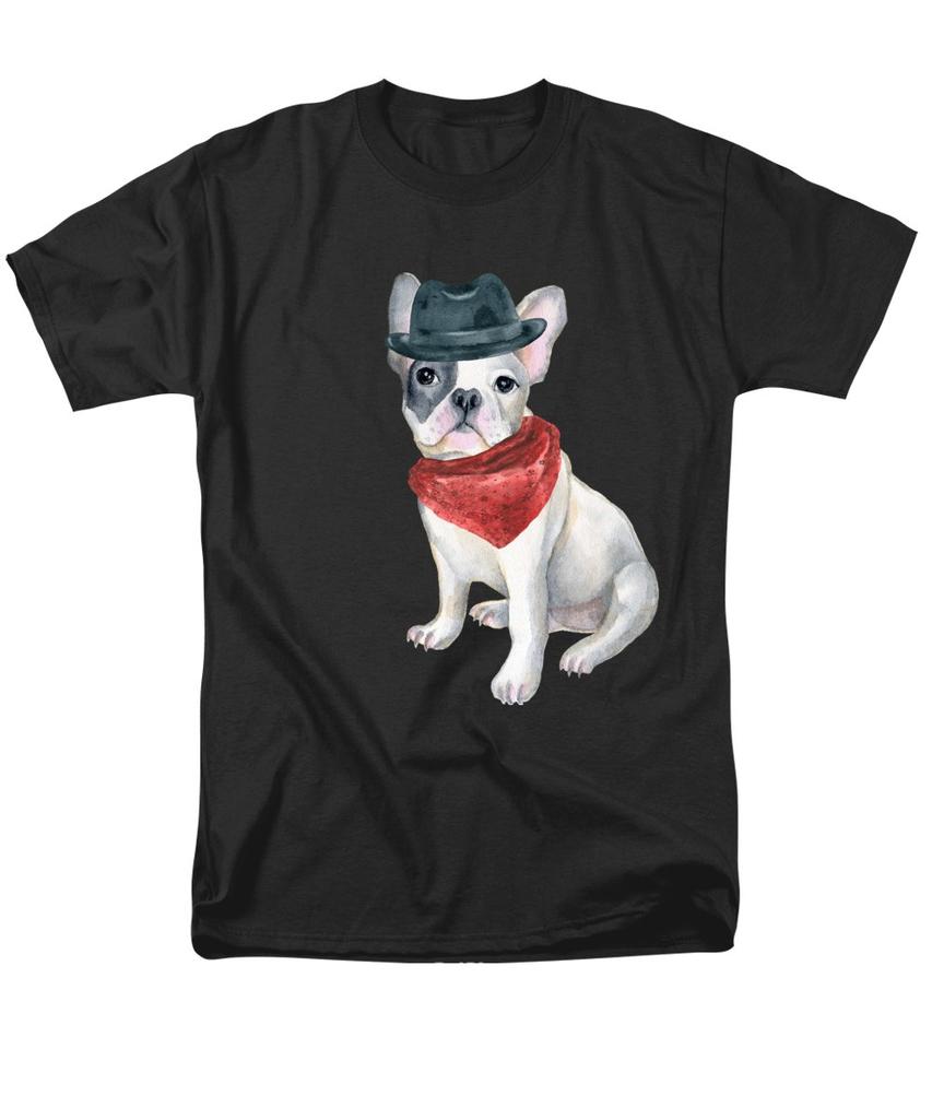 Buy Men Premium Cotton frenchie french bulldog Print Tees Funny