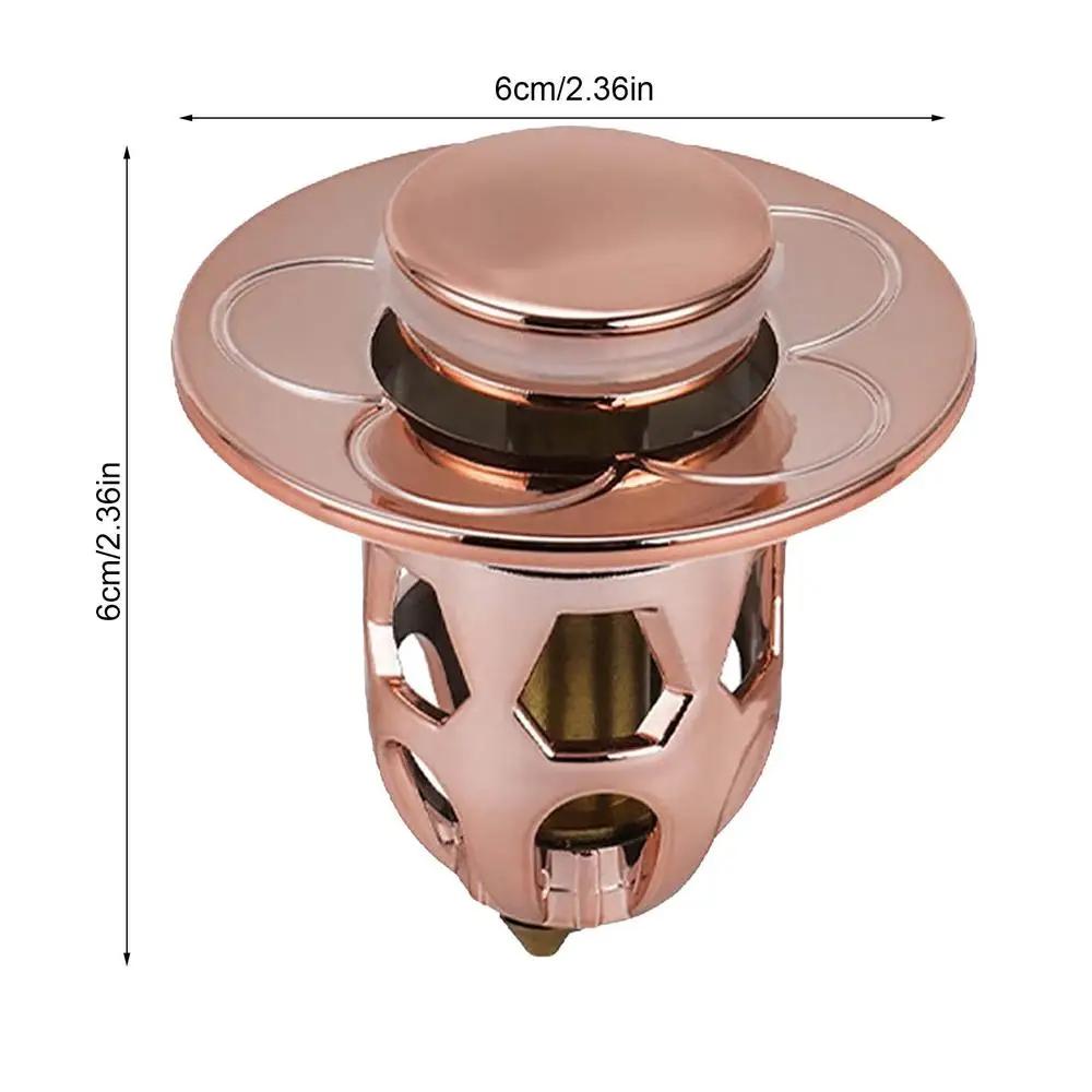 ash Basin Filter Drain Plug Water Plug Pressing Type Bug Proof Odor Proof Universal Spring Core Filter Accessories