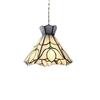 Color Tiffany Glass Pendant Light Industrial Loft Hanging Lamp Ceiling Chandelier Lighting Living Room Dining Kitchen Restaurant