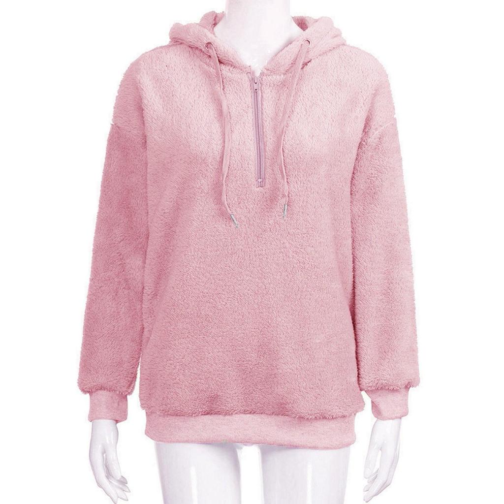 Women Warm Winter Top Hoodie Sweatshirt Ladies Hooded Pullover Jumper