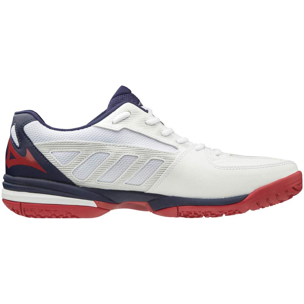 Tennis Shoes Wave Exceed 3 OC White X Navy X Red Cm 2E [Mizuno] 22.5