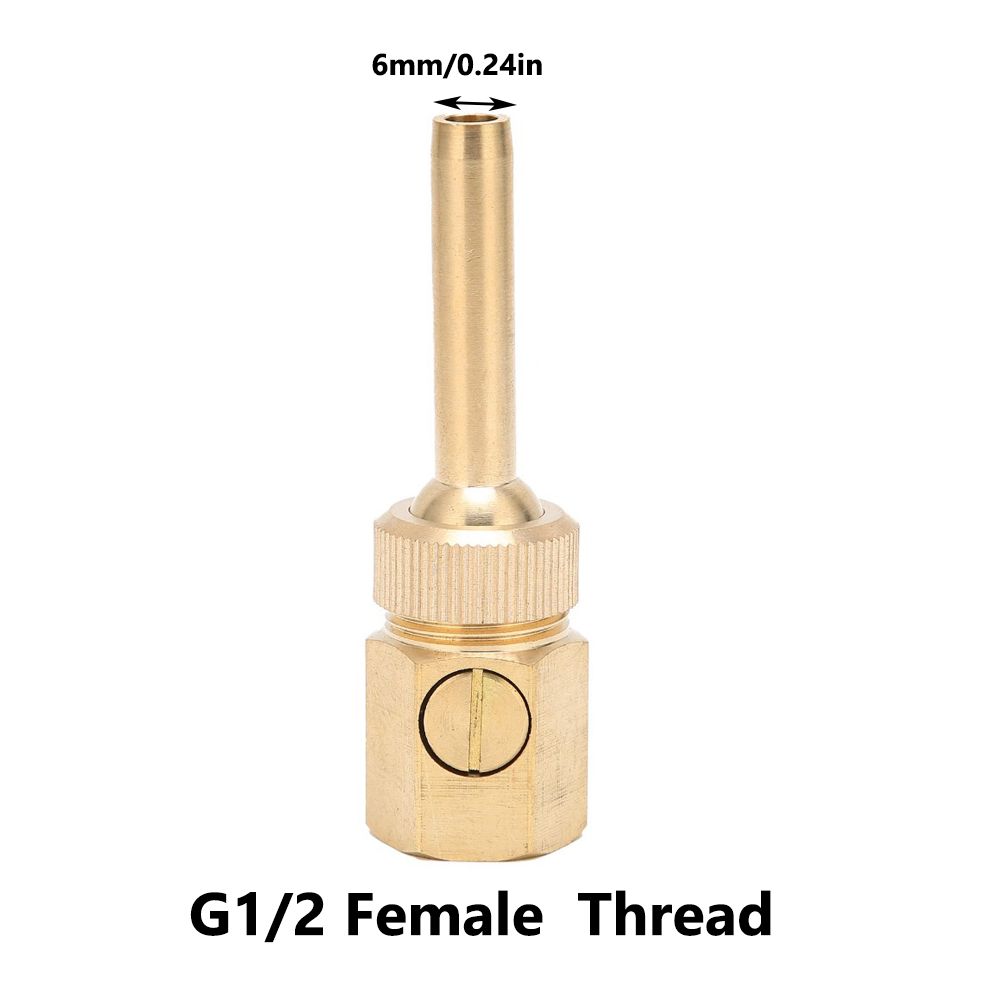 Gold Landscape Nozzle Brass Pond Sprinkler Durable Fountain Direction Jet  Landscape Design
