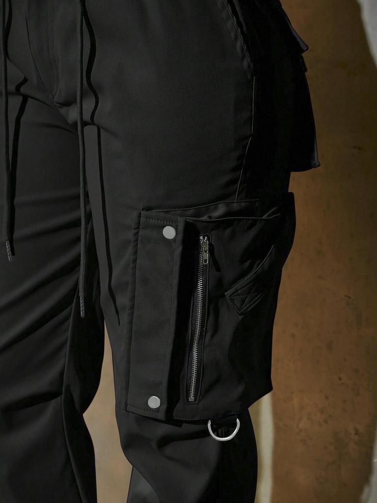 European & American Women's Tactical Cargo Pants - Summer Sports Style, Drawstring Casual Wear.