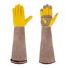 Gardening Gloves with Forearm Protection for Men/Women, Durable Cowhide Work Gloves