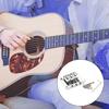 Electric Guitar Bridge Saddles 3 String Fixed Hardtail Bridge With Srews And Wrench Hardtail Bridge Guitar Part