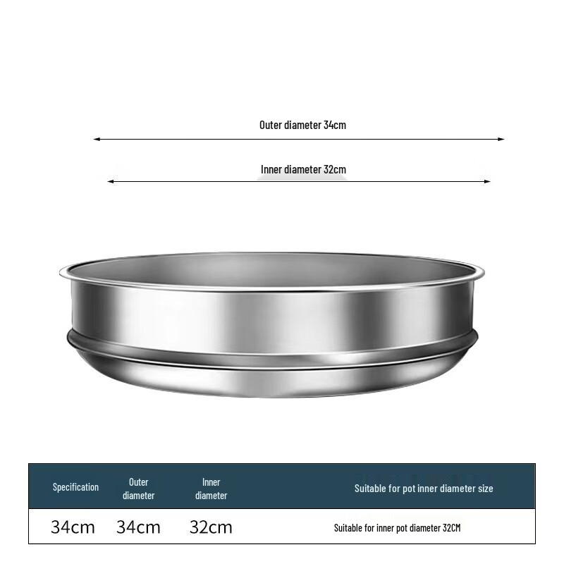 Xiehe High-Arch Stainless Steel Pot Lid