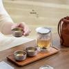 Nanshan Xiansheng Portable Pure Titanium & Glass Tea Set
