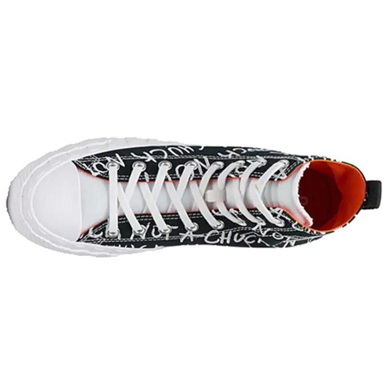 Converse CTAS UNT1TL3D Chuck Anni '70 UNT1TL3D Hi "NON SONO CHUCK" Moda Comfort Scarpe High-top in Tela Unisex Nero
