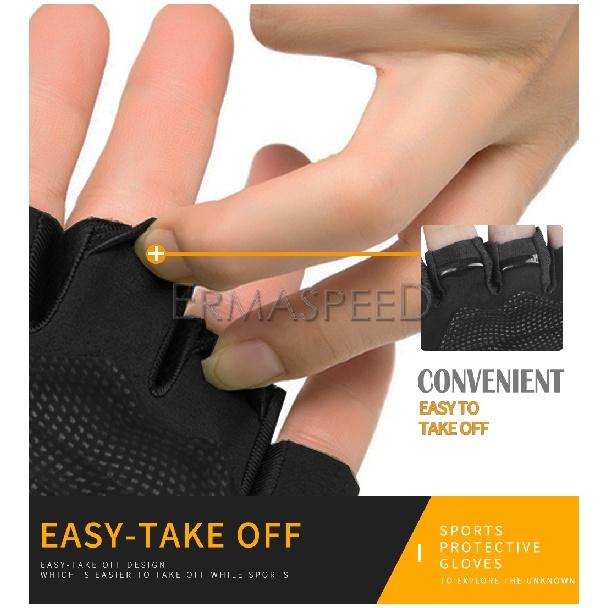 Summer Motorcycle Gloves Fingerless Tactical Outdoor Riding Gloves Biker Protective Gear Women Men Cycling Half Finger