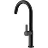 Robinet - TEKA - Misturadora Oval 915 BK - Noir - Rotatif - Débit 5 L/min