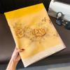 Women's Silk Wool Embroidered Scarf - Dual-Use Winter Shawl & Neck Gaiter