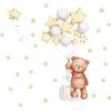 Cartoon Star Bear Moon Cloud Decoration Wall Decal Home Decoration Wall Decal Self Adhesive