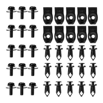 Auto Clips Auto Motor Unterfahrschutz Spritzschutz Abdeckung Karosserie Schrauben Stoßstangenabdeckung Halter Automobil Hardware Stoßstangenclips Auto