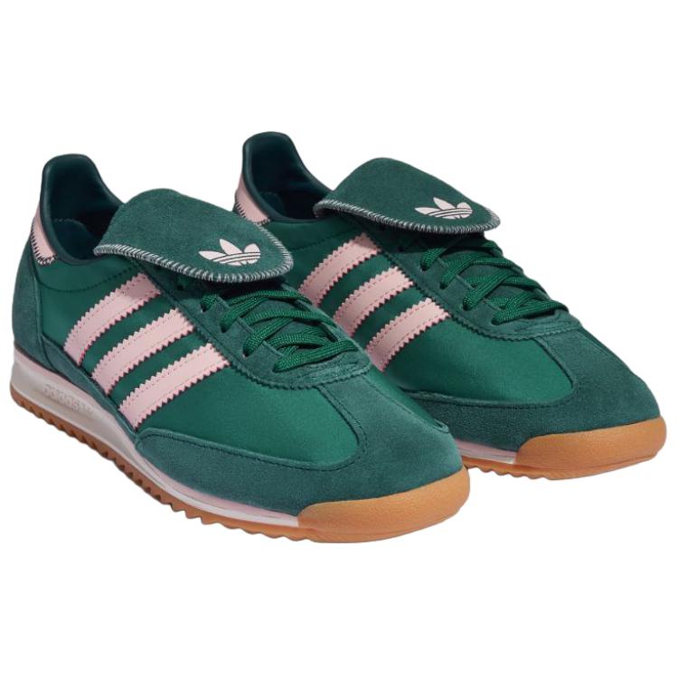Adidas Originals Sl72 Og Lt T Classic Retro Lifestyle Shoes Women Shoes Forest-Green JR2303