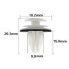 50Pcs Multi-Function Car Fastener Clips Universal Fit Automotive Bumper Mudguard  Clips General Auto Accessories