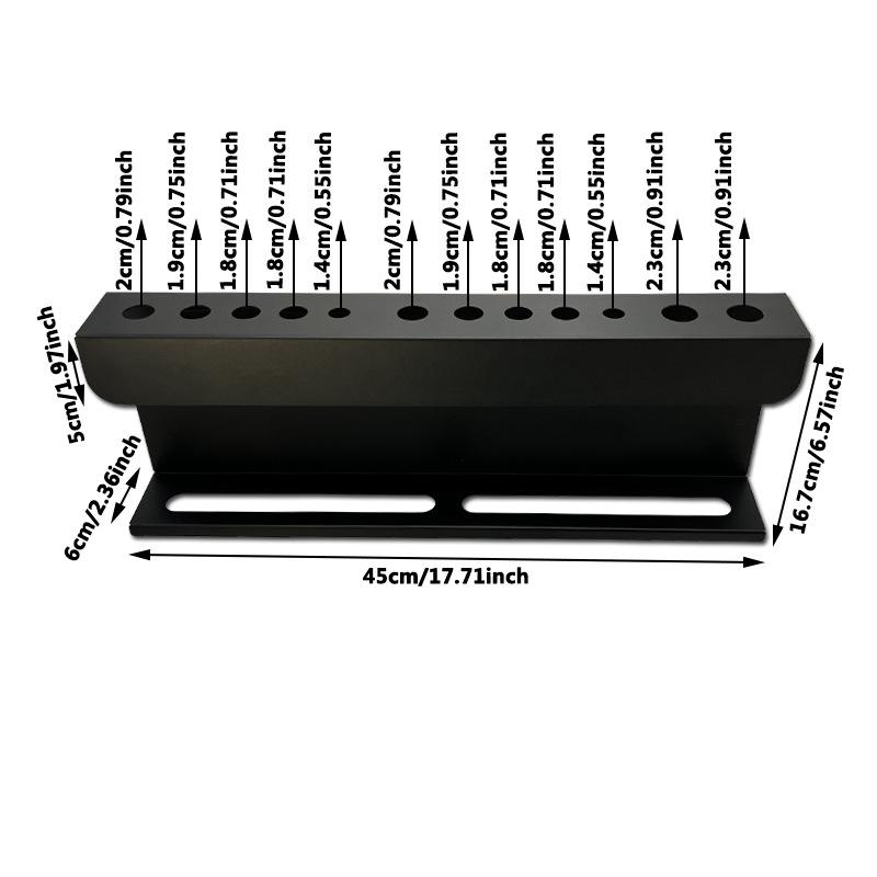 2-in-1 Car Detail & Spray Bottle Holder - Garage Tool Storage Rack