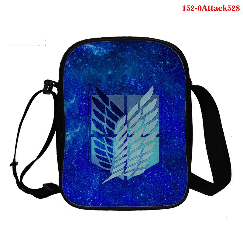 Attack On Giant Peripheral Digital 3D Printed Backpack Student School Bag Full Color Bag Double Shoulder Bag