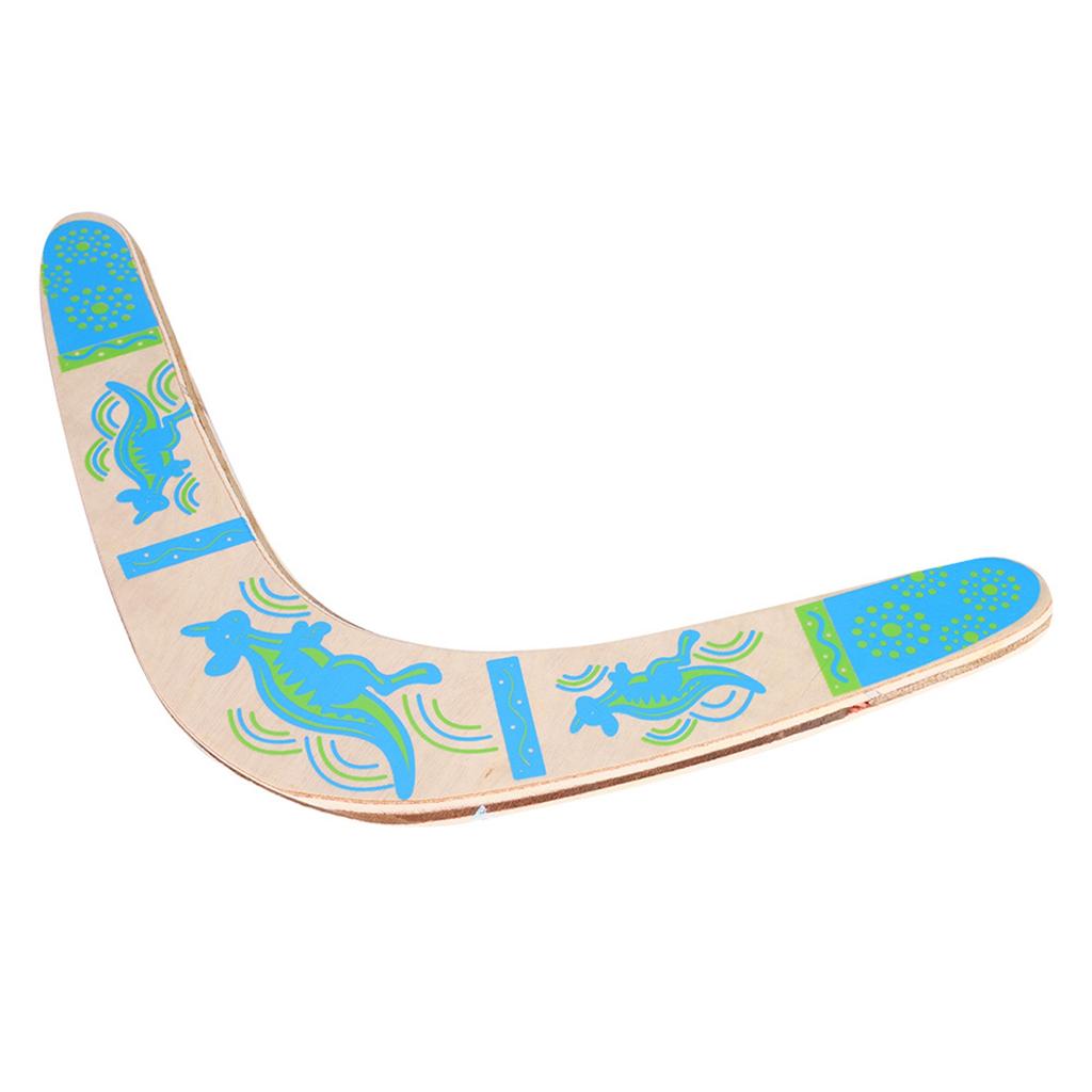 New Wooden V-Shaped Boomerang Boomerang, Stable Flying Wooden Material for Outdoor Games and Sports