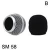 Microphone head coverMicrophone Grilles Replacement Ball Head Mesh Microphone Fits for Grille Beta Microphone Shure