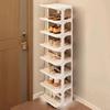 Stackable Shoes Storage Organizer Removable Standing Shoe Shelf Thickened Vertical Shoe Rack  Home