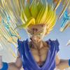 Drogan Boll Son Gohan Anime Figures Super Saiyan 2 Figurine Luminous Statue Replaceable Head Hand Model Fans Birthday Gifts Toys