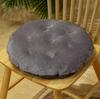 Velvet Fabric Double Sided  Seat Mat Four Seasons Universal Stool Pads Office Sitting Soft Chair Cushion Backrest 35cm