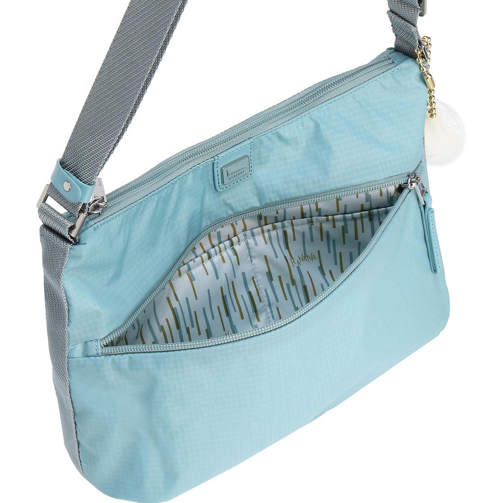 Kanana Project Collection Shoulder Bag VYG Reflet and Easy To Burgundy No. 68343, Lightweight, Stylish, Use, Women's,