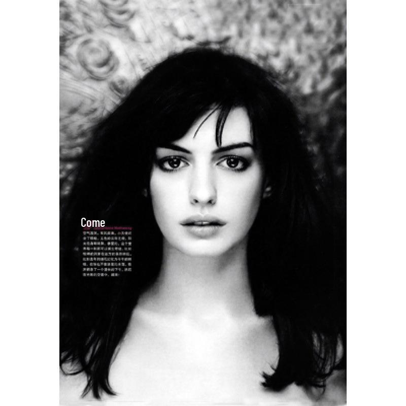 

Anne Hathaway Poster: Framed Decorative Wall Art with Free Shipping White card paper (non-adhesive) 30*42 cm