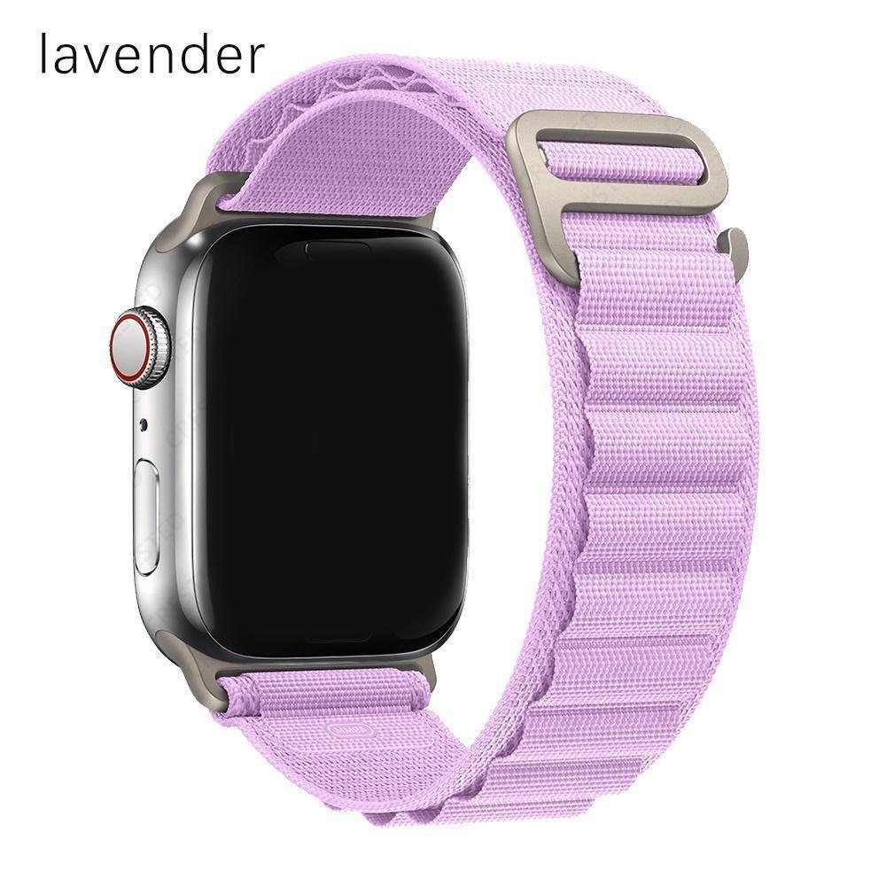 Alpine Loop Band for Apple Watch Ultra 2/Ultra 49mm 45mm 41mm 44mm 40mm 42mm Sport Nylon Outdool Breathable Strap for iWatch Series 9 8 7 SE 6 5 4 3